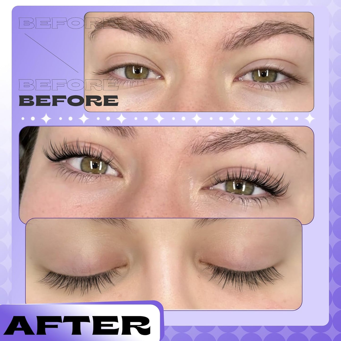 Magnetic Eyelashes Kit with Applicator – Reusable, No Glue Needed, Cat Eye Natural Look, Easy to Wear and Remove