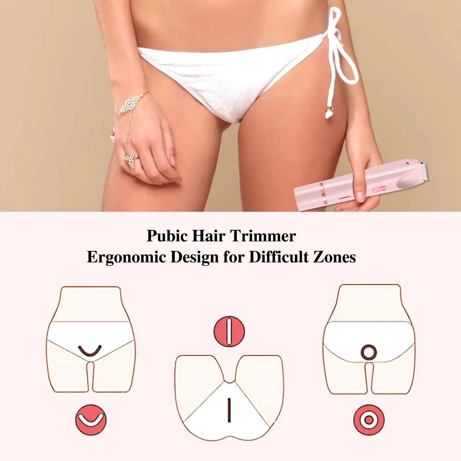 2-in-1 women’s electric razor