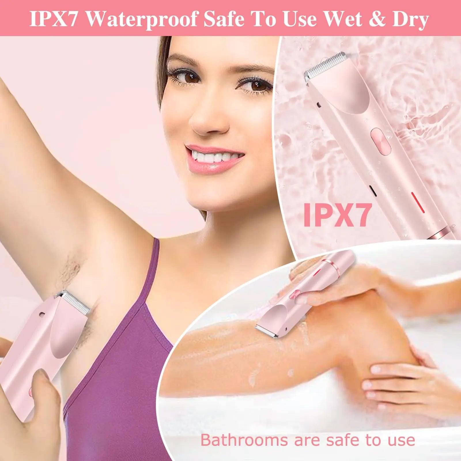 2-in-1 women’s electric razor